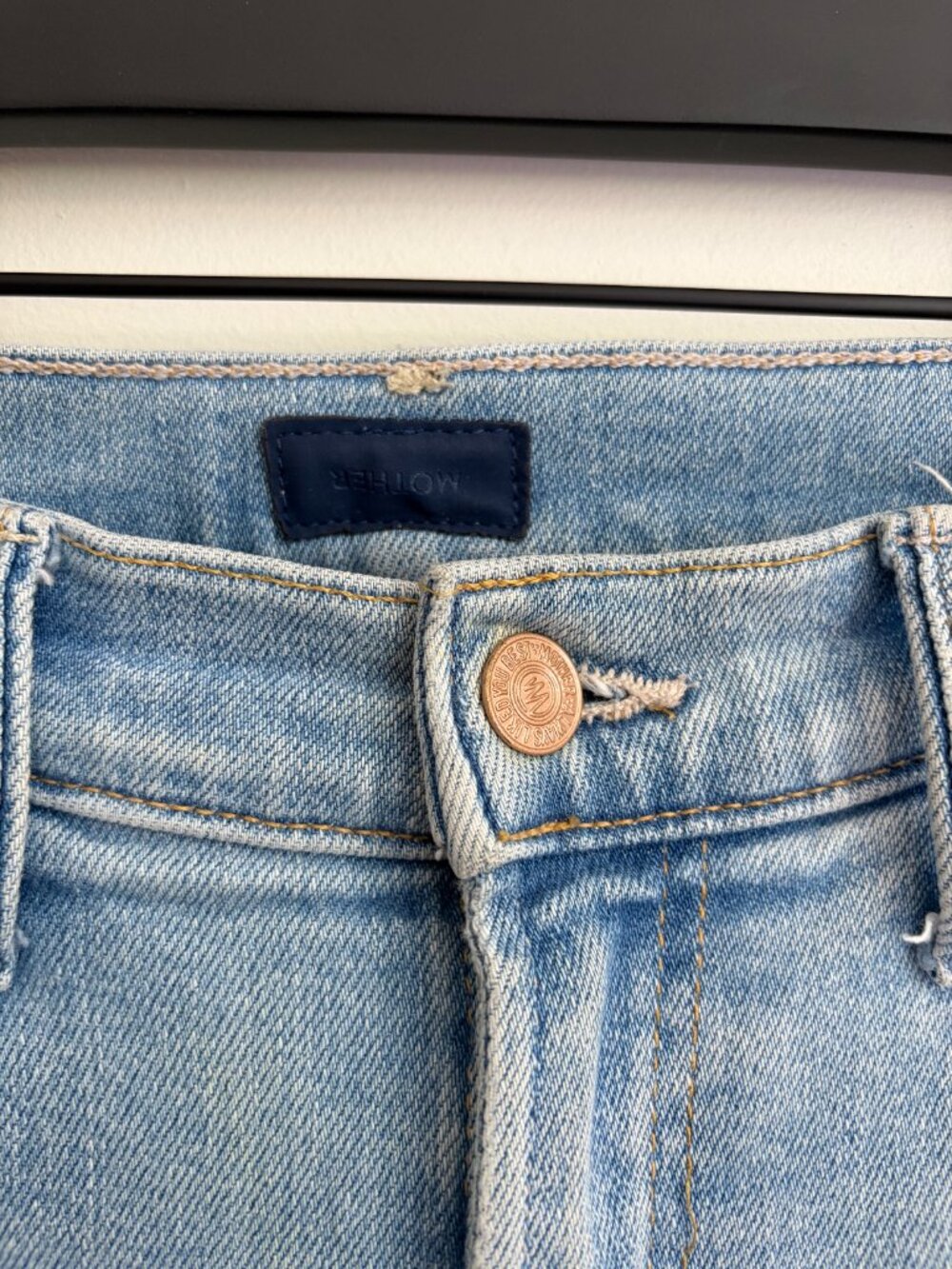 Mother Jeans The Hustler Fray High Rise Ankle Jeans - Picture 4 of 7